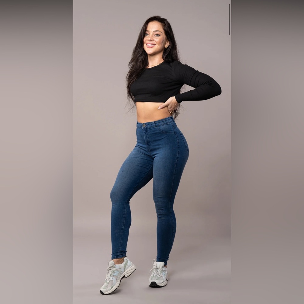FITJEANS Contour - Azure Blue Skinny Jeans